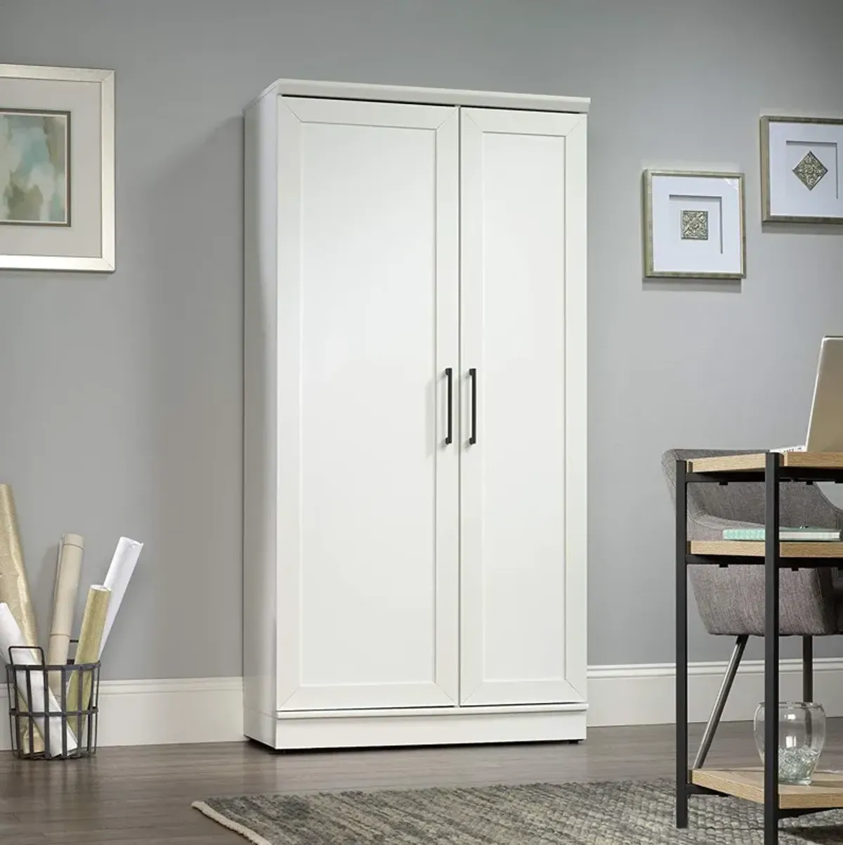 Sauder® HomePlus Soft White® Storage Cabinet