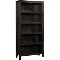 Sauder® Dakota Pass® Char Pine® 5-Shelf Bookcase