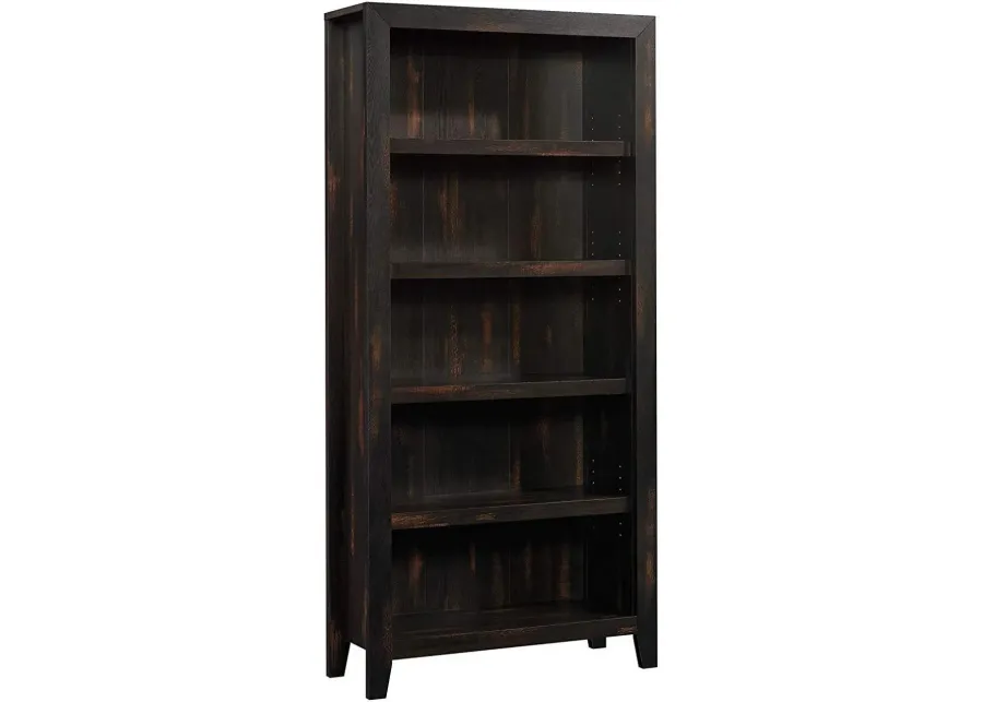 Sauder® Dakota Pass® Char Pine® 5-Shelf Bookcase