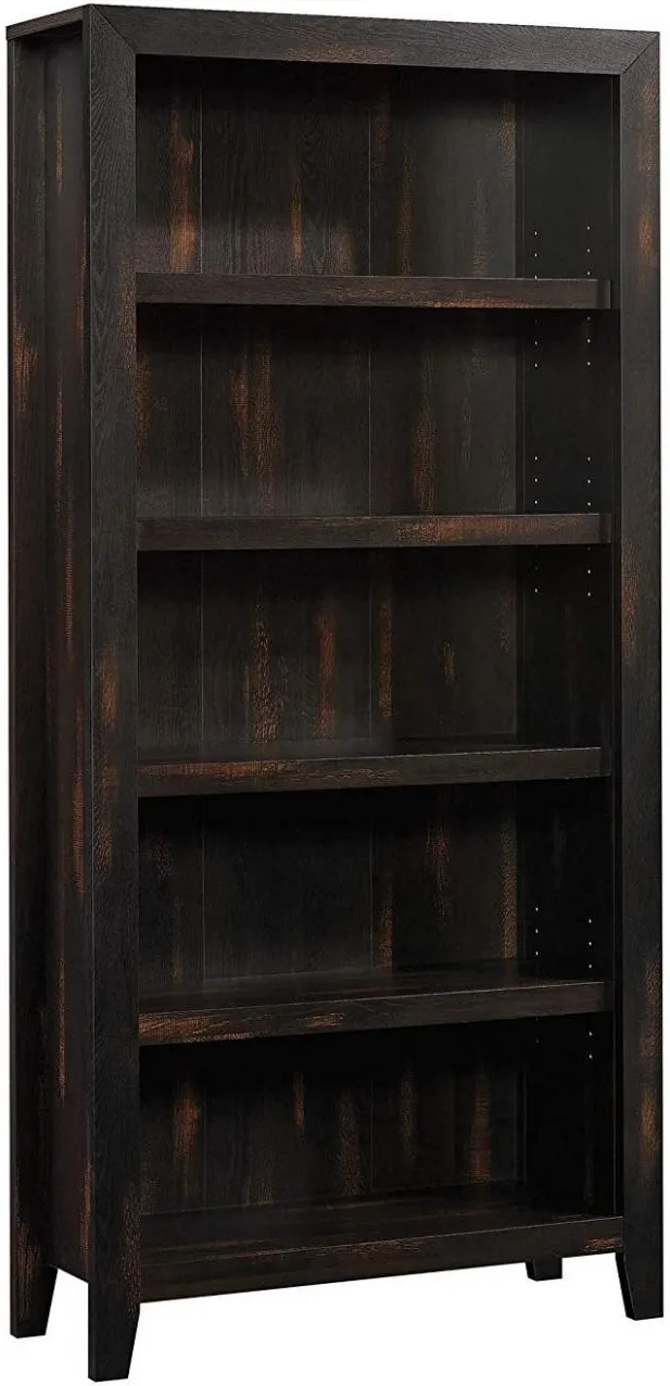 Sauder® Dakota Pass® Char Pine® 5-Shelf Bookcase