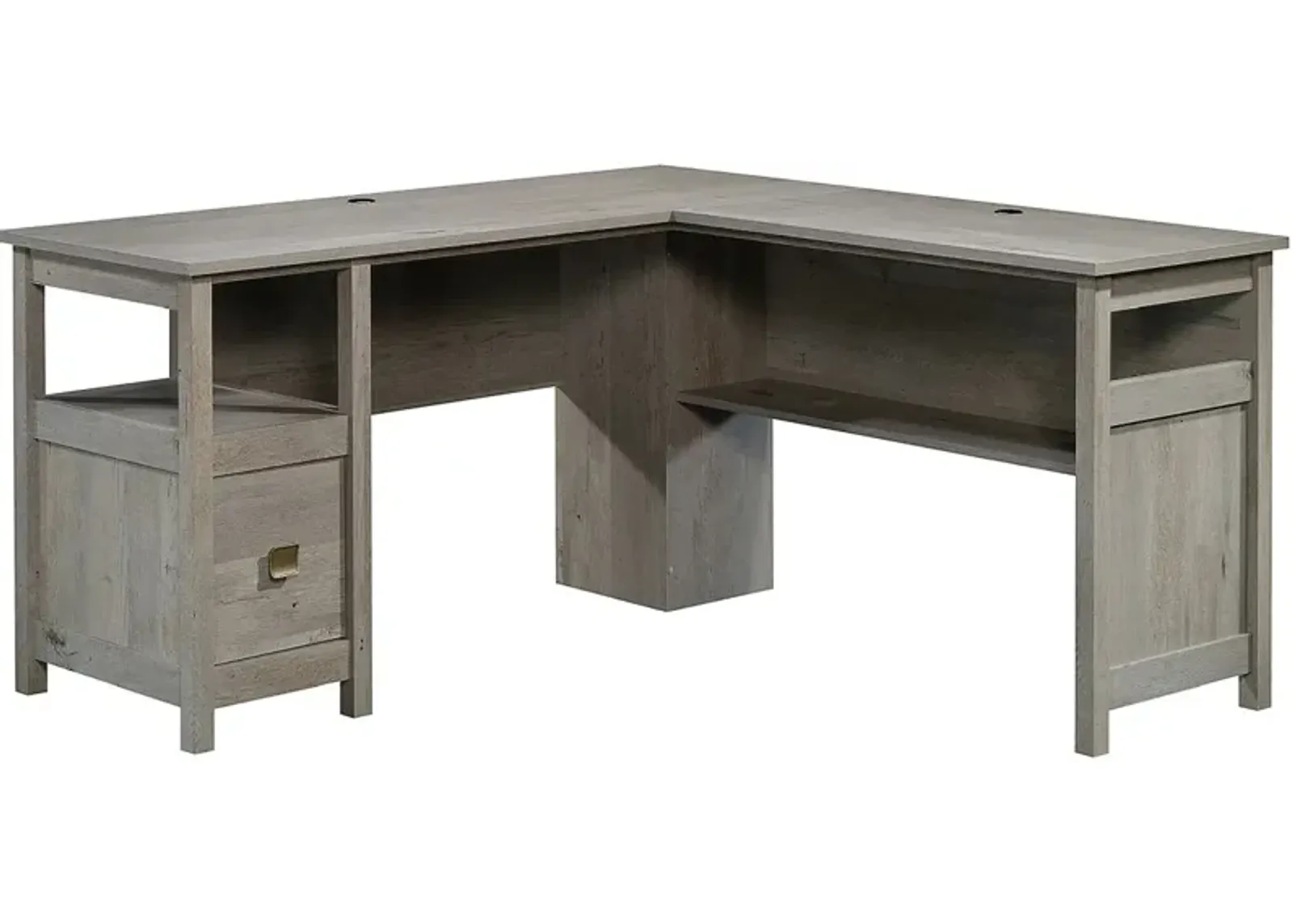 Sauder® Cannery Bridge® Mystic Oak® L-Shaped Desk