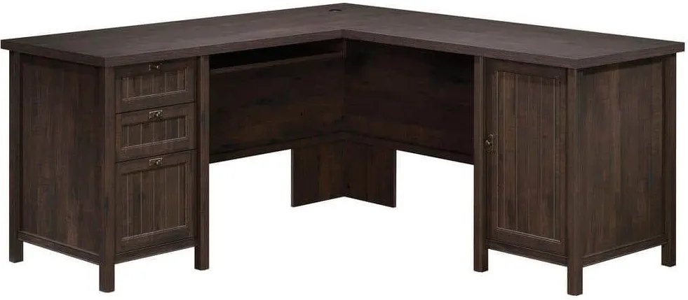 Sauder® Costa Coffee Oak® L-Shaped Desk