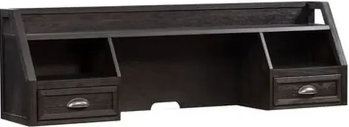 Liberty Furniture Heatherbrook Ash/Charcoal Writing Desk Hutch