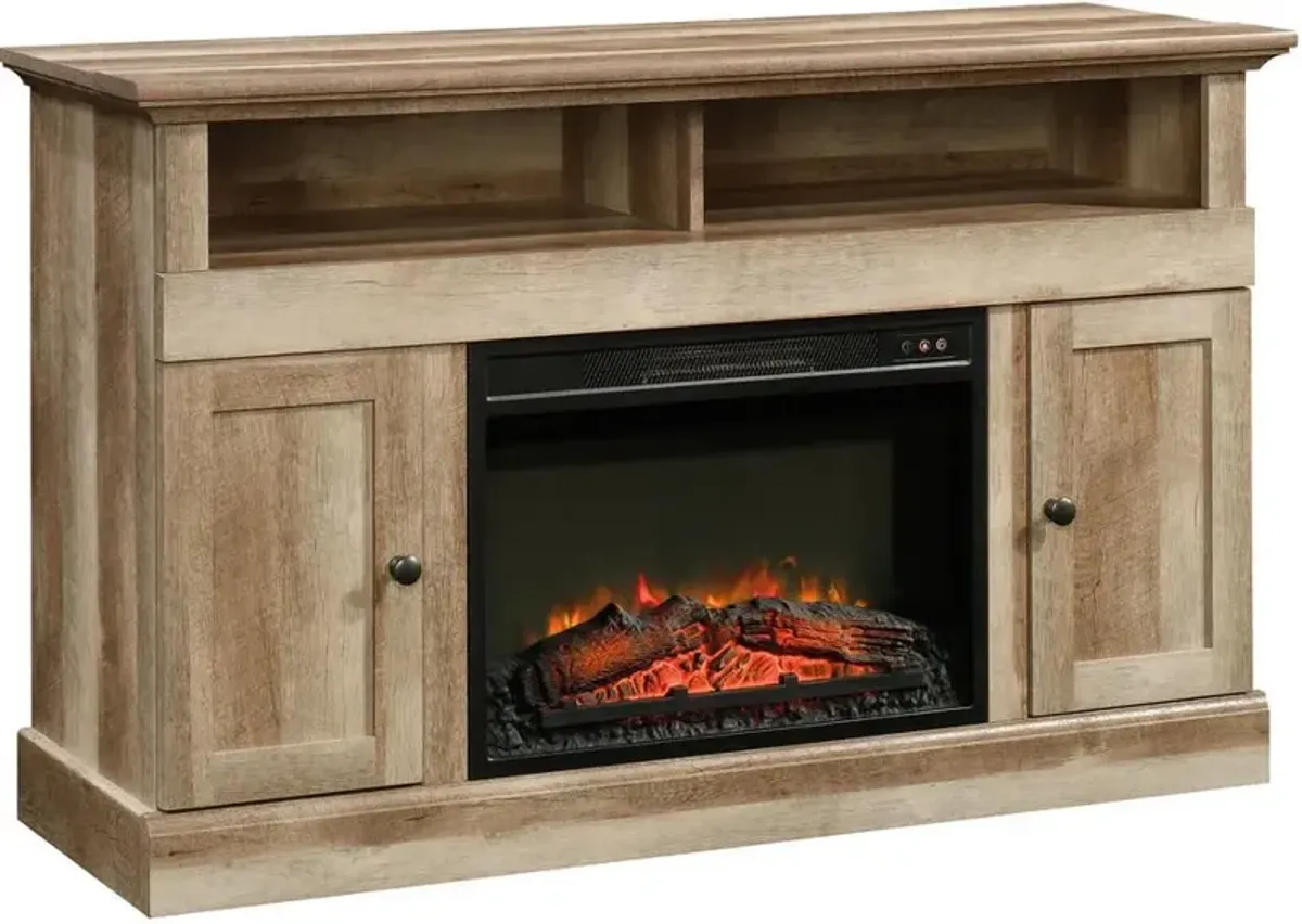 Sauder® Cannery Bridge® Lintel Oak® Entertainment/Fireplace Credenza