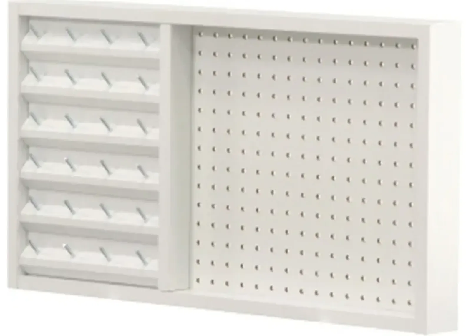 Sauder® Craft Pro Series® White Wall Mounted Pegboard Thread Storage