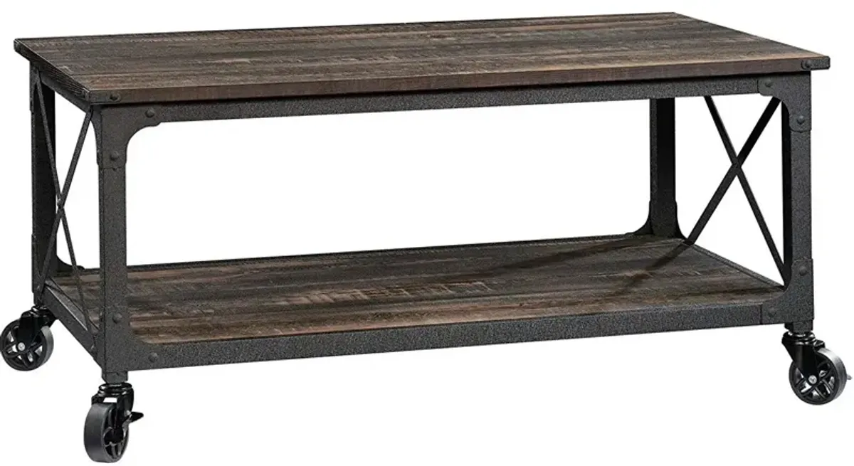 Sauder® Steel River® Carbon Oak® Coffee Table