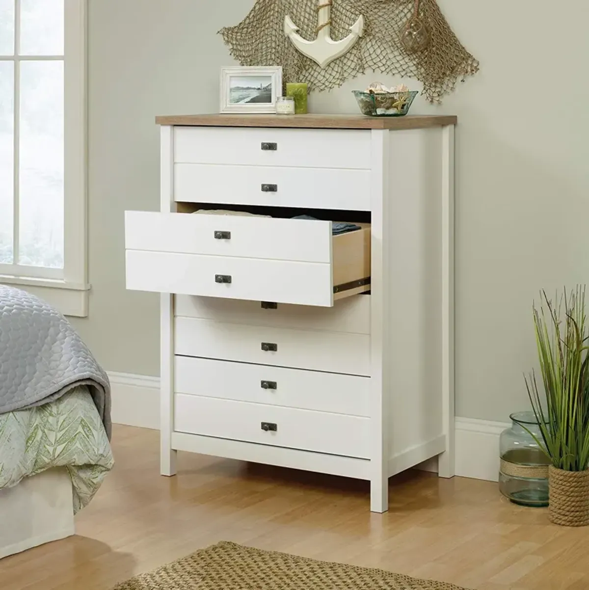 Sauder® Cottage Road® Soft White® Chest