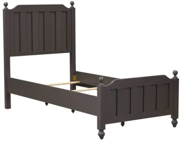 Liberty Furniture Cottage View Dark Gray Youth Twin Panel Bed