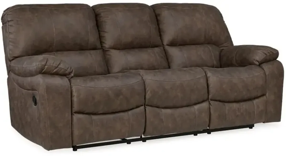 Signature Design by Ashley® Kilmartin Chocolate Reclining Sofa