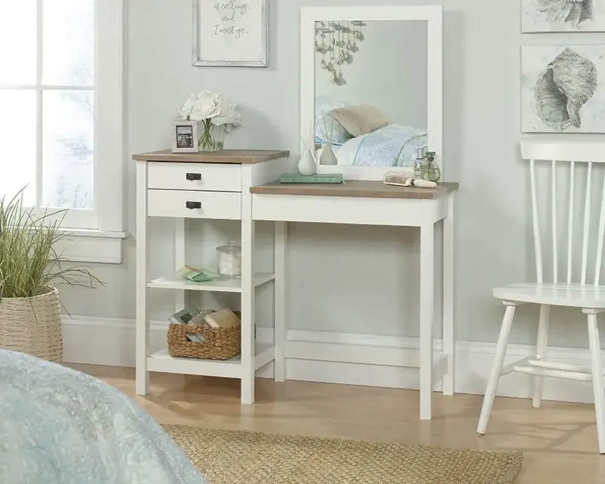 Sauder® Cottage Road® Soft White® Vanity with Mirror