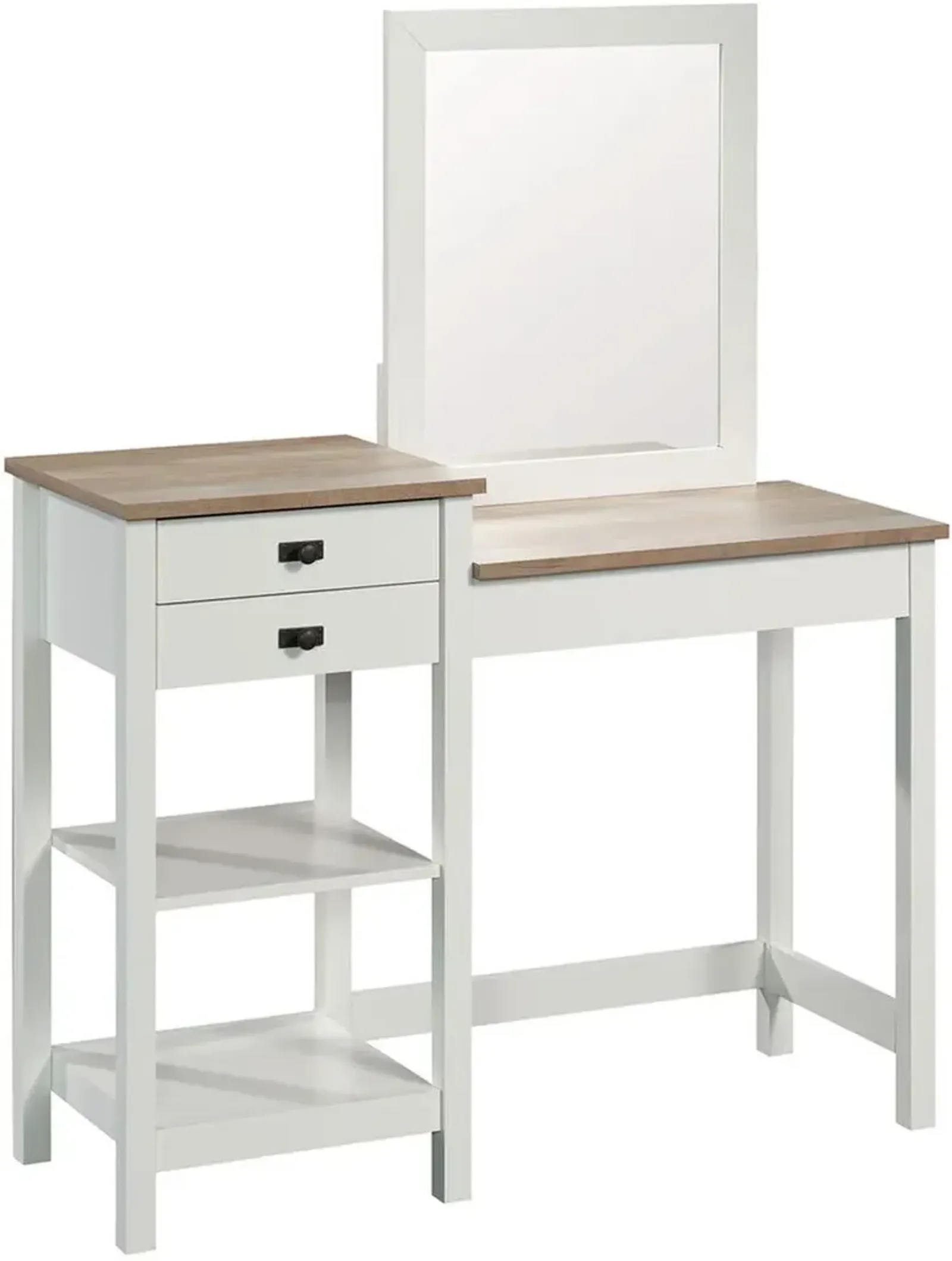 Sauder® Cottage Road® Soft White® Vanity with Mirror