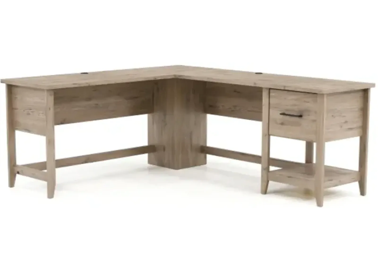 Sauder® Summit Station® Laurel Oak® L-Shaped Desk