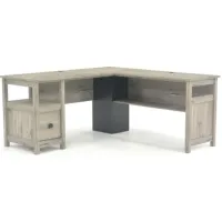 Sauder® Linden Market® Split Oak® L-Shaped Desk