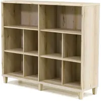 Sauder® Willow Place® Pacific Maple® Bookcase with Cubbyhole Storage