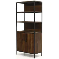 Sauder® Nova Loft® Grand Walnut® Bookcase Cabinet