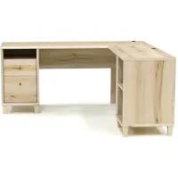 Sauder® Willow Place® Pacific Maple® L-Shaped Office Desk with File Drawers