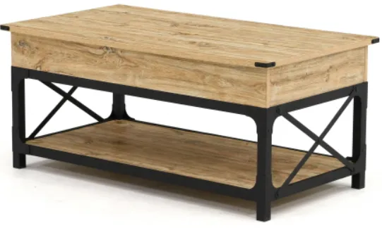 Sauder® Steel River® Milled Mesquite Lift-Top Coffee Table