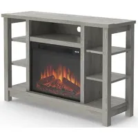 Sauder® Select Mystic Oak® Fireplace TV Credenza
