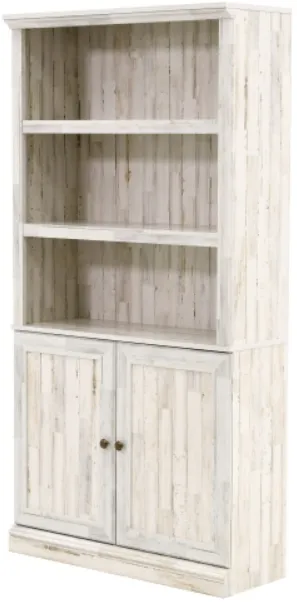 Sauder® Select White Plank® Bookcase With Doors