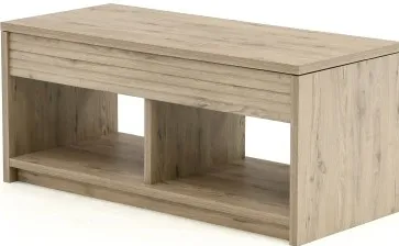 Sauder® Harvey Park® Laurel Oak® Lift-Top Coffee Table with Storage Shelves