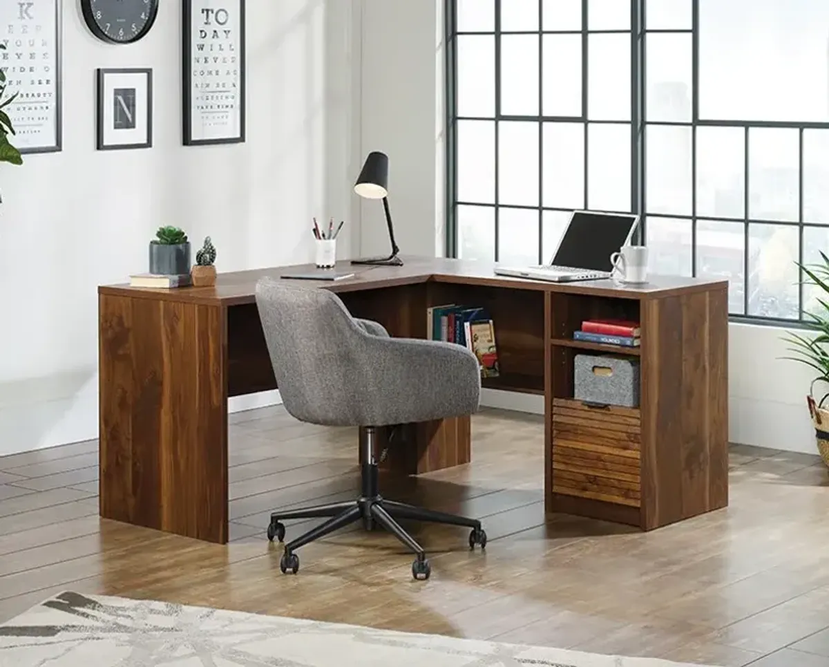 Sauder® Harvey Park® Grand Walnut® L-Shaped Office Desk