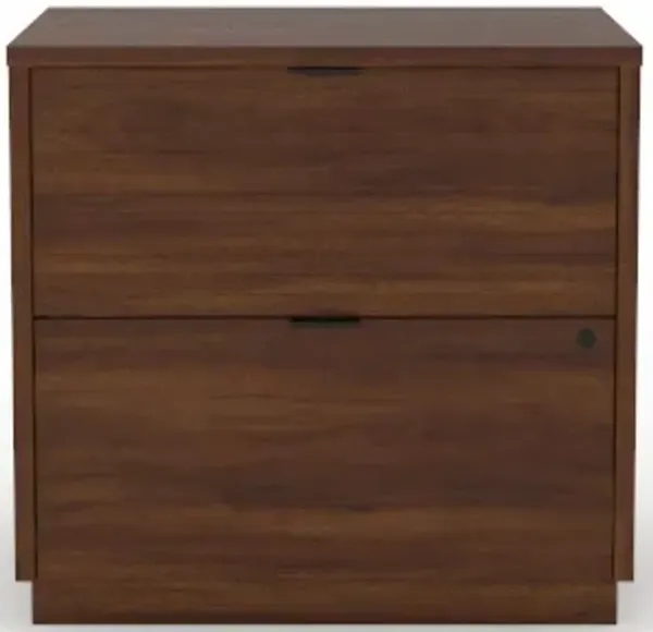 Sauder® Englewood® Spiced Mahogany Office File Cabinet