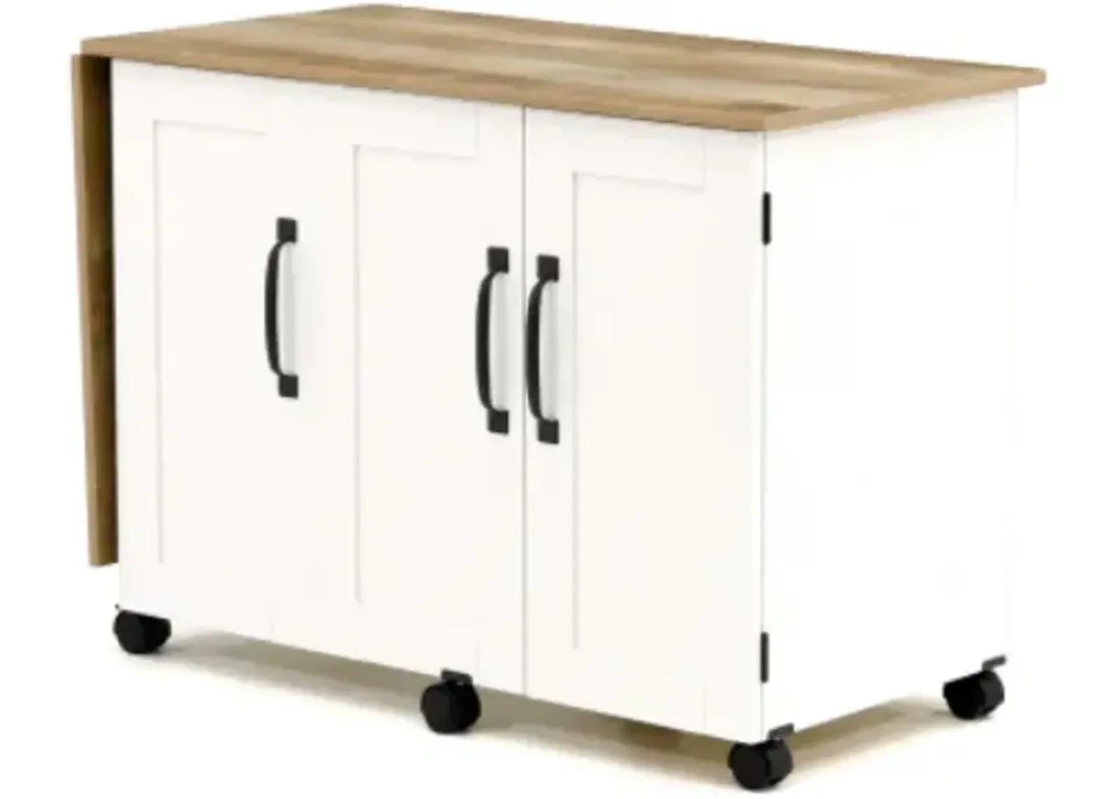 Sauder® Select Soft White® Sewing/Craft Cart