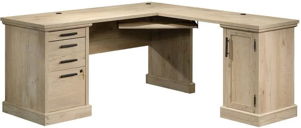 Sauder® Aspen Post® Prime Oak® L-Shaped Desk