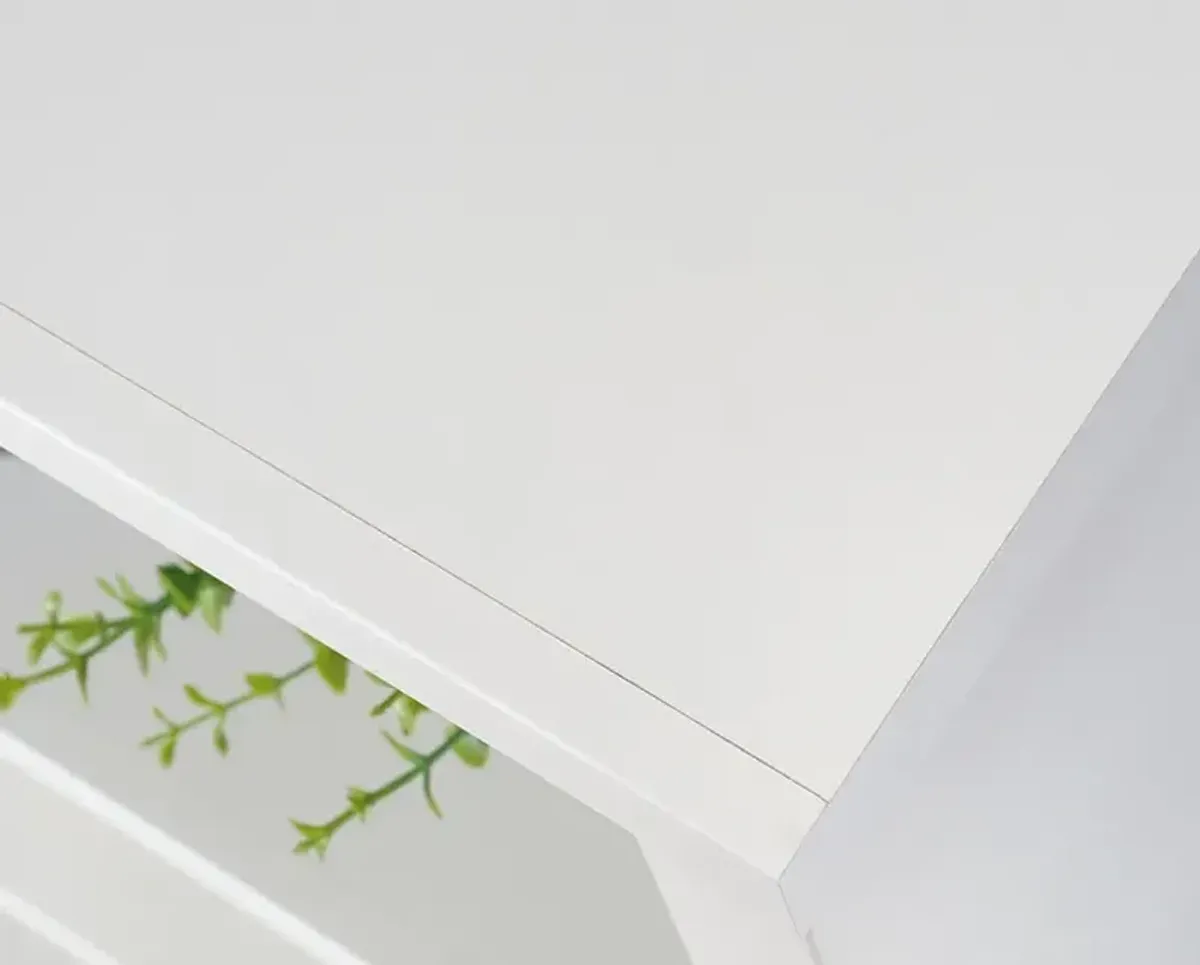 Sauder® Select Soft White® Living Room Bookcase