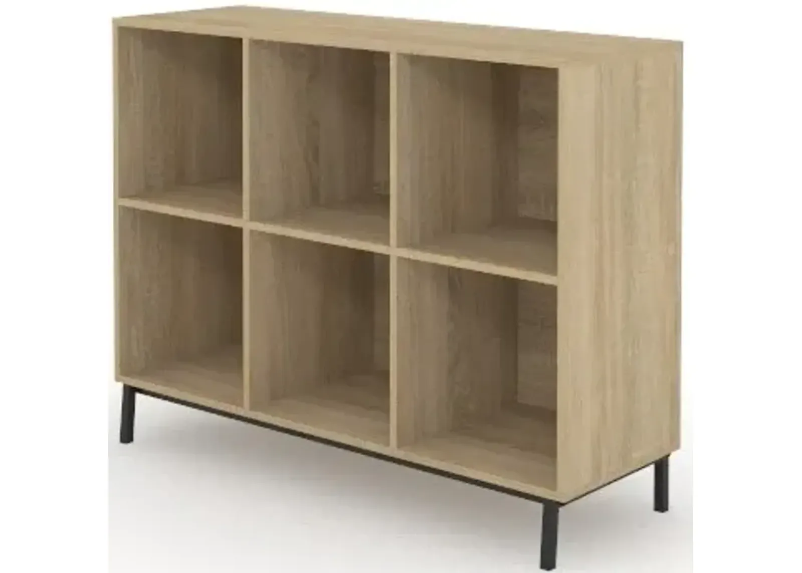 Sauder® North Avenue® Charter Oak Cubby Bookcase