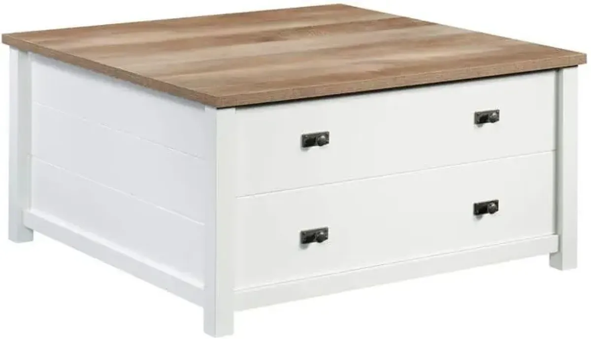 Sauder® Cottage Road® Soft White® Storage Coffee Table