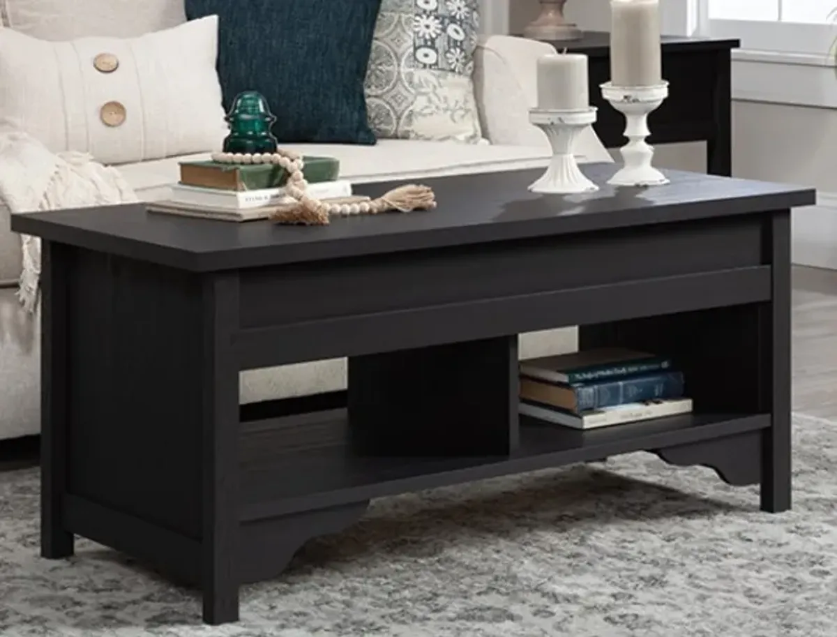 Sauder® Dawson Trail® Raven Oak® Lift-Top Coffee Table with Open Shelf