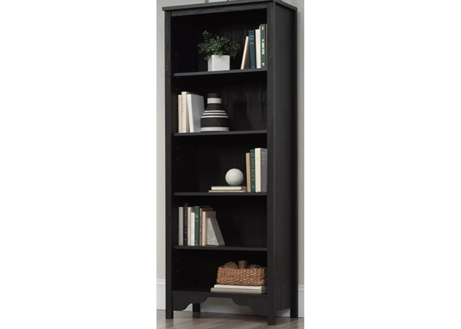 Sauder® Dawson Trail® Raven Oak® Shelf Display Bookcase