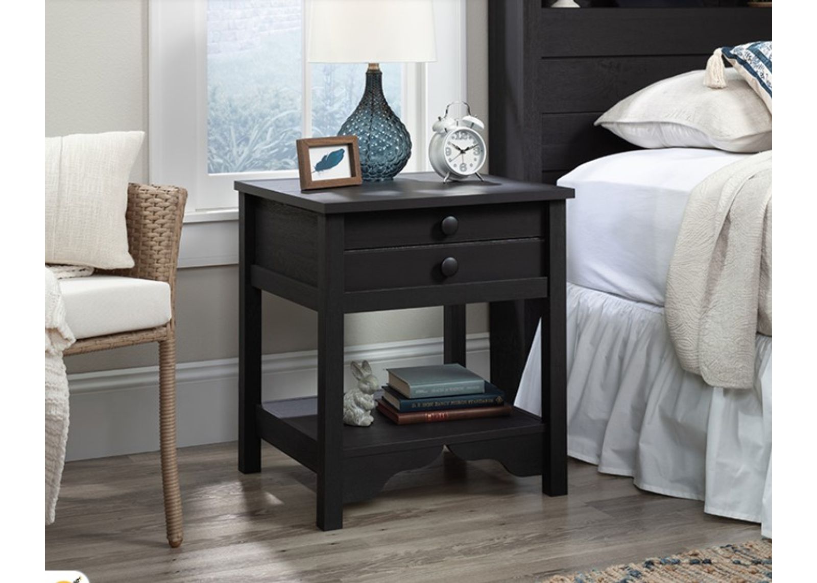 Sauder® Dawson Trail® Raven Oak® Nightstand