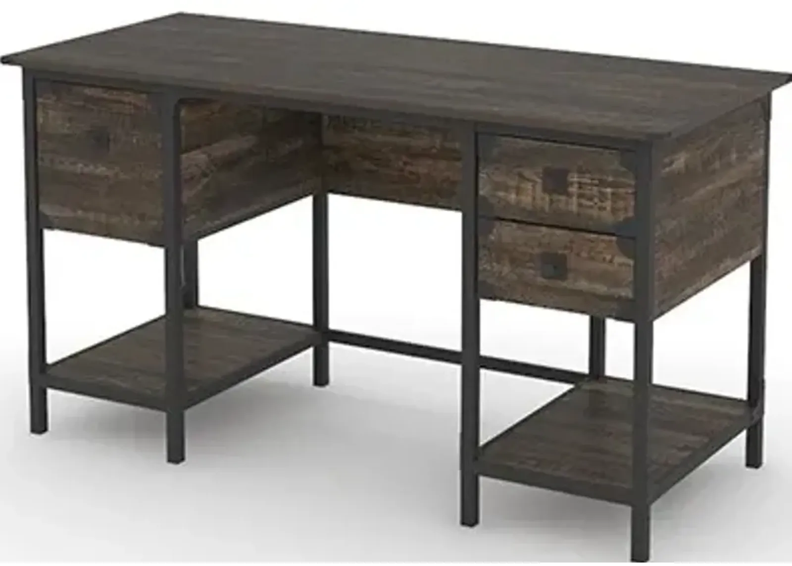 Sauder® Steel River® Carbon Oak® Computer Desk