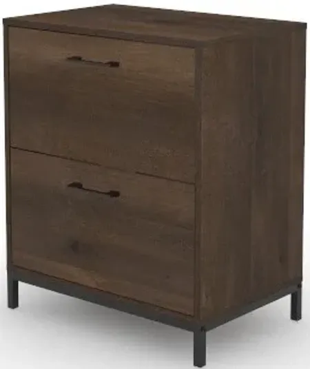 Sauder® North Avenue® Smoked Oak Filing Cabinet
