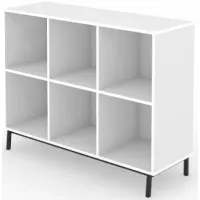 Sauder® North Avenue® White Cubby Organizer Bookcase