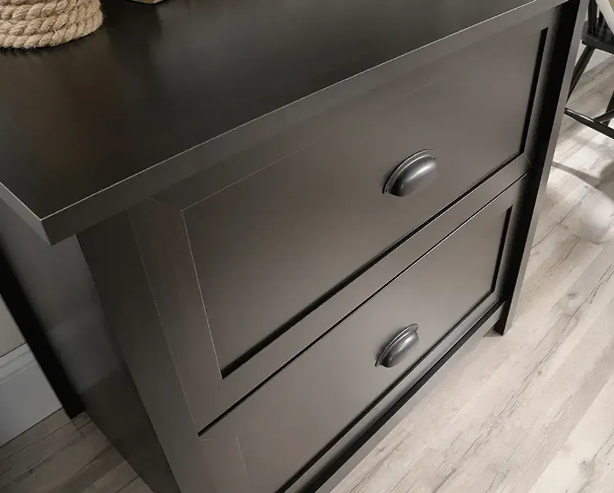 Sauder® Cottage Road® Estate Black® Lateral Filing Cabinet