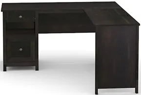 Sauder® County Line® Estate Black® L-Shaped Desk