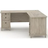 Sauder® Hammond® Chalk Oak® L-Shaped Desk