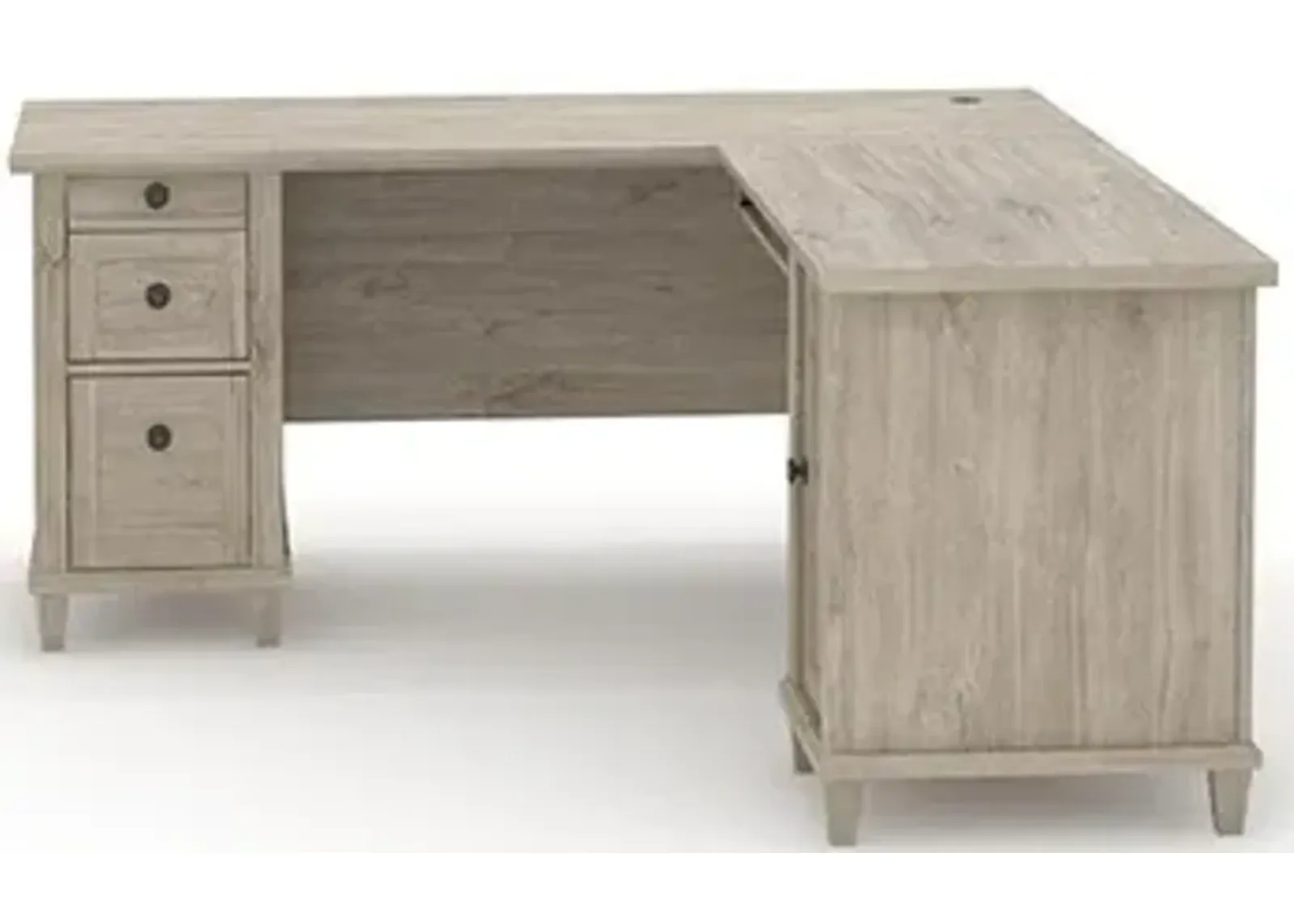 Sauder® Hammond® Chalk Oak® L-Shaped Desk