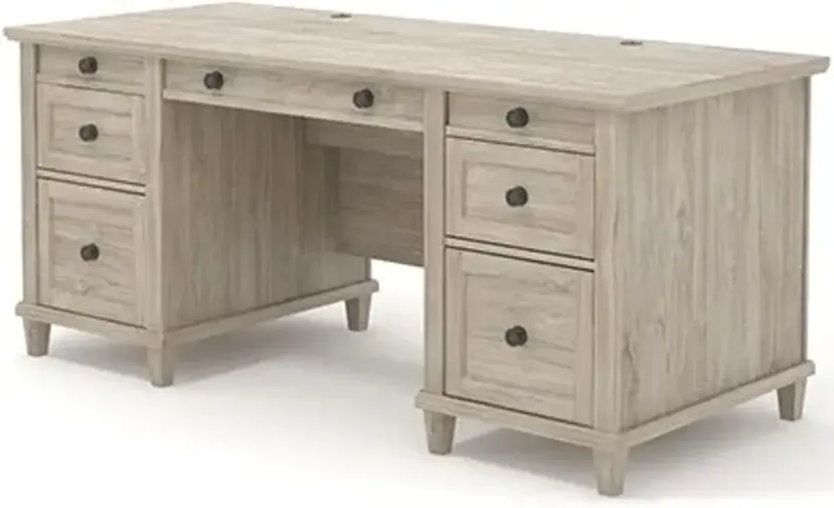 Sauder® Hammond® Chalk Oak® Executive Desk