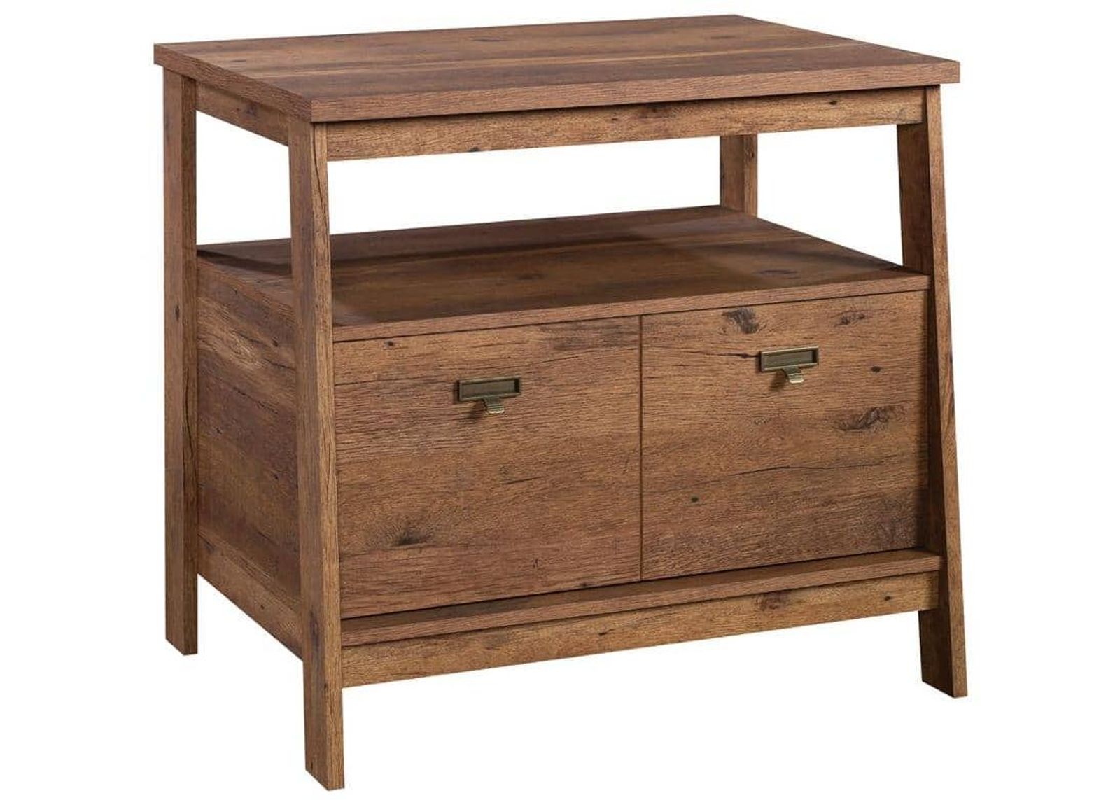 Sauder® Trestle® Vintage Oak® 1-Drawer Lateral Filing Cabinet