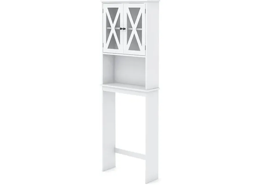 Sauder® Cottage Road® White Over-Toilet Etagere