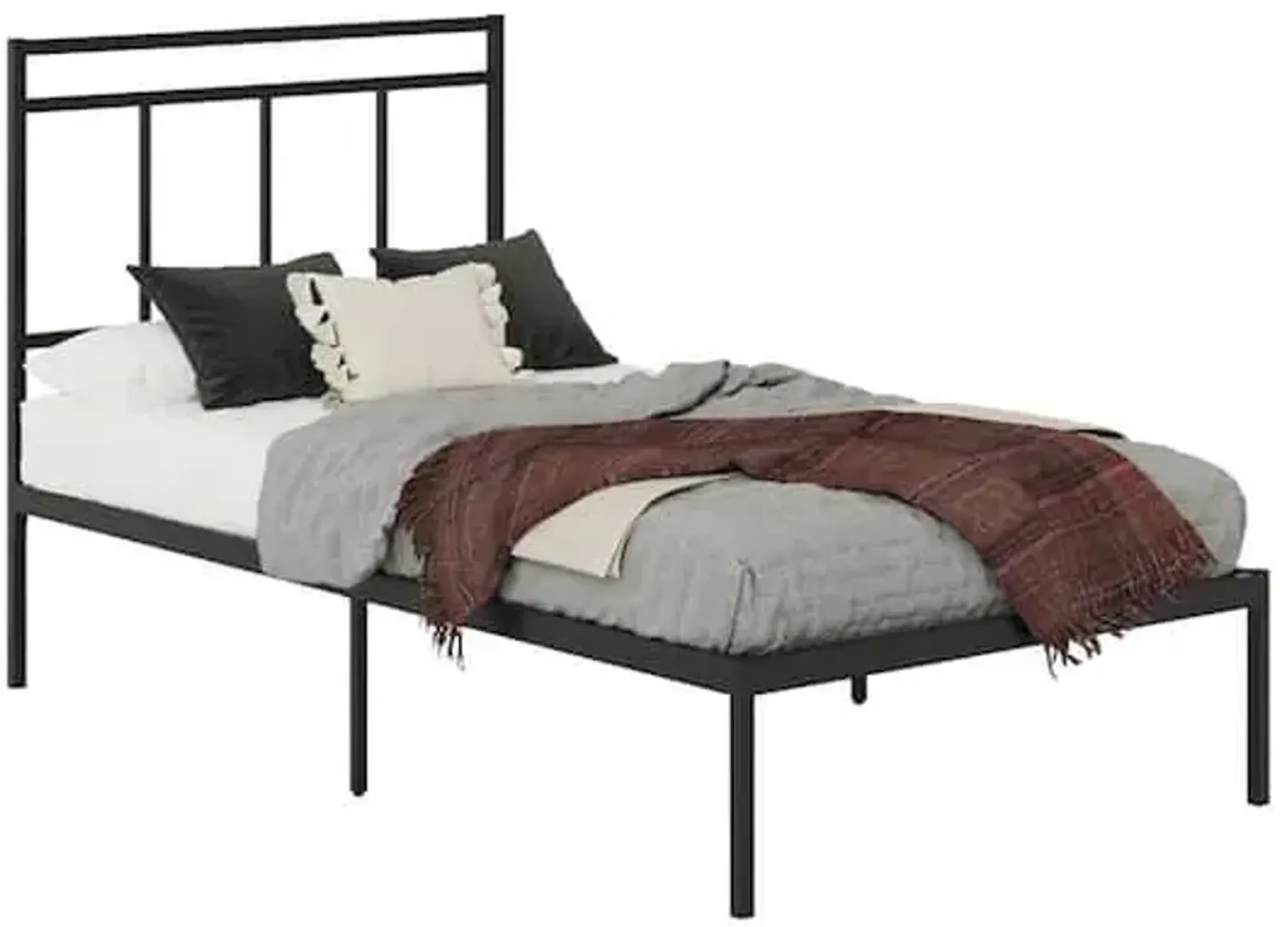 Sauder® Cannery Bridge® Black Twin Platform Bed