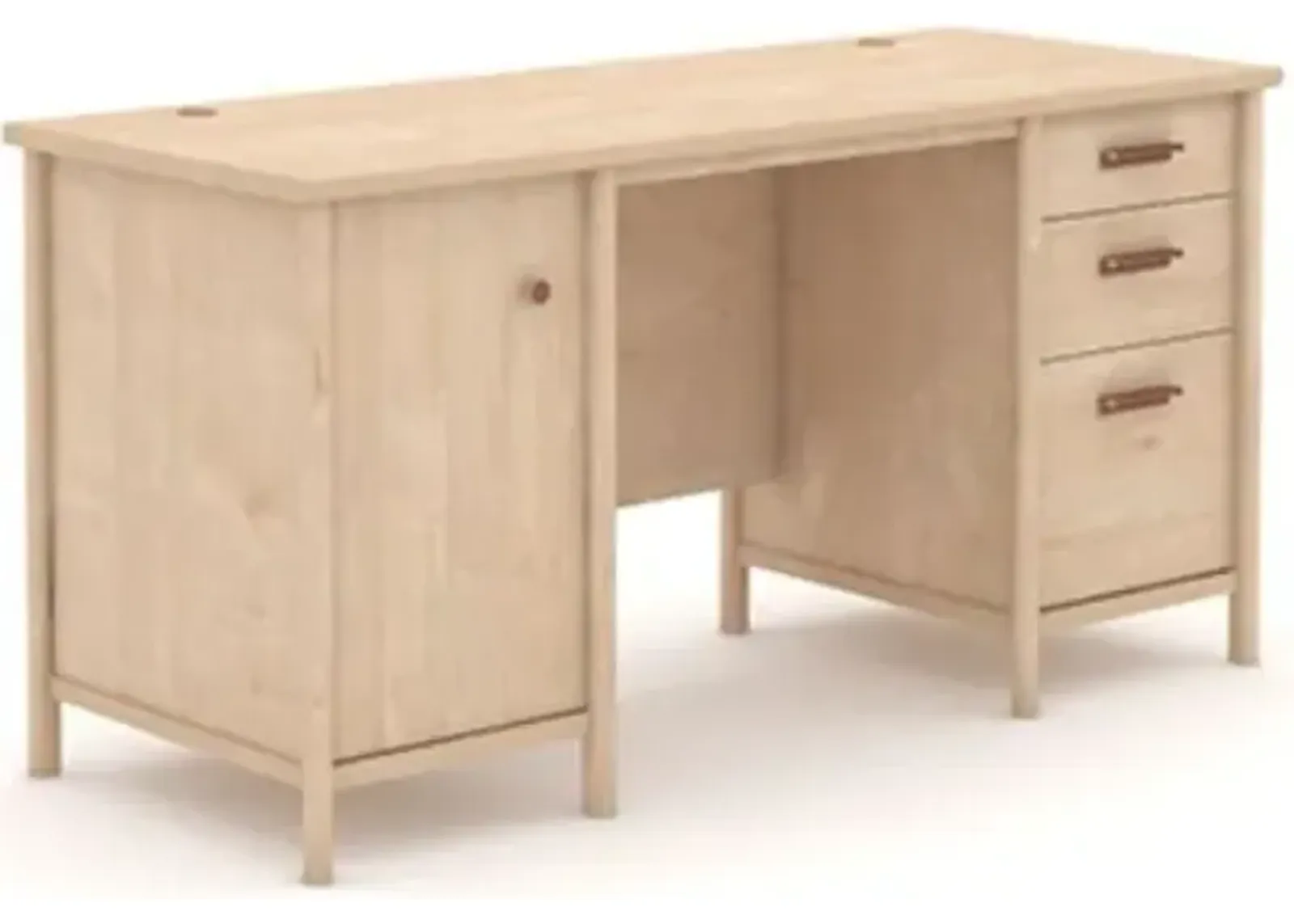 Sauder® Whitaker Point® Natural Maple Computer Desk with Storage