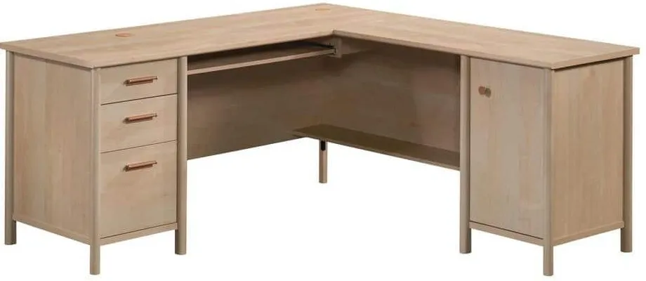 Sauder® Whitaker Point® Natural Maple L-Shaped Office Desk