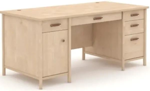Sauder® Whitaker Point® Natural Maple Office Executive Desk