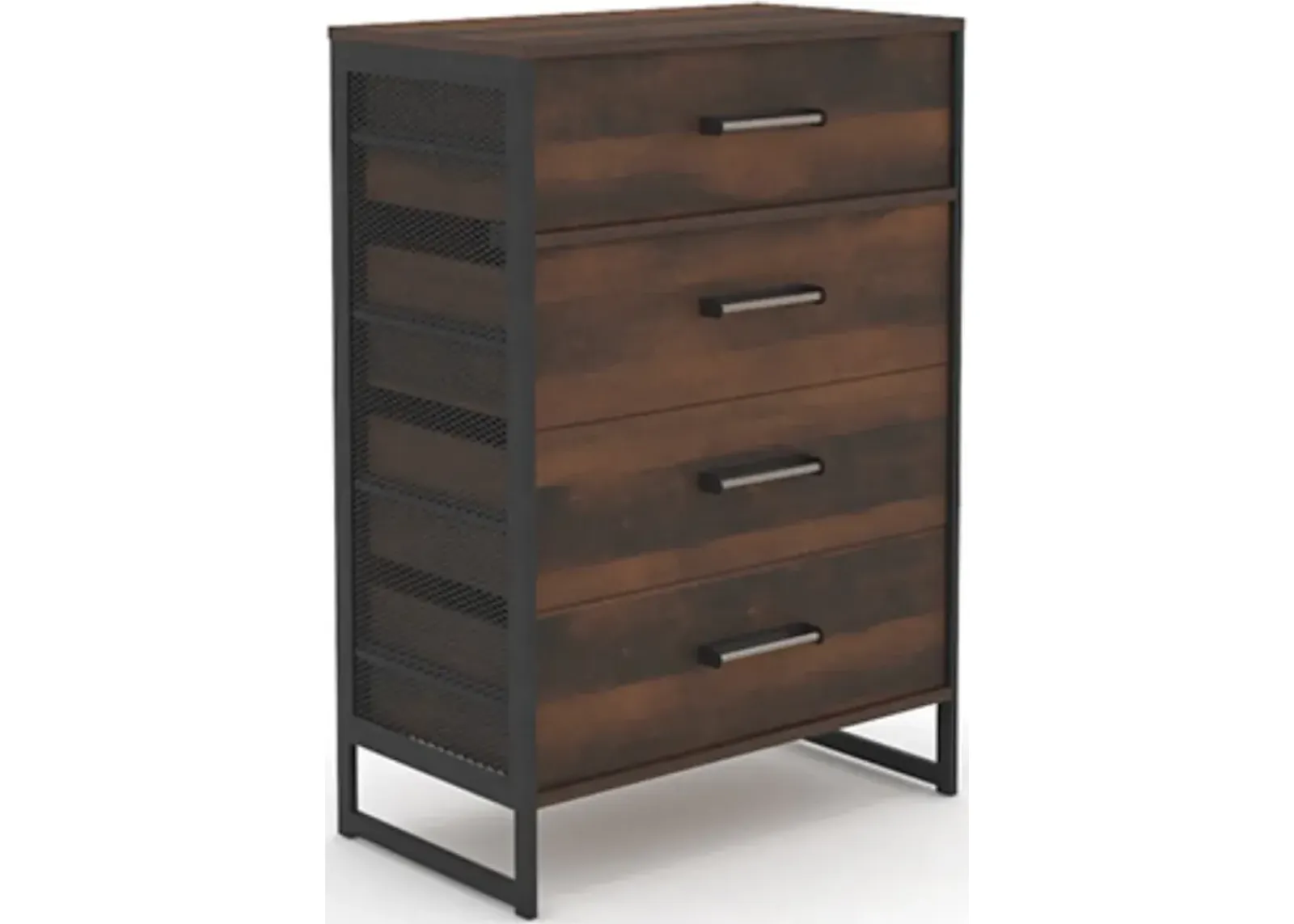 Sauder® Briarbrook® Barrel Oak® 4-Drawer Dresser