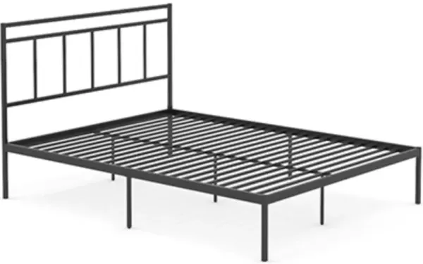 Sauder® Cannery Bridge® Black Queen Platform Bed